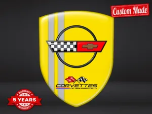 Corvette Adesivi a Cupola Auto Resistenti Premium Essenziali